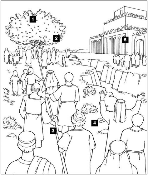The tree of life 1 nephi 8 4. Lehi's Dream Lesson Helps in 2020 | Lds coloring pages ...