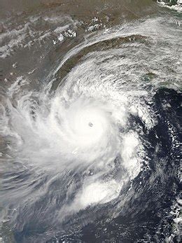 A cyclone is a violent tropical storm in which the air goes round and round. Cyclone Fani - Wikipedia