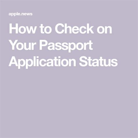 How to apply, how long it takes, how much it costs, track your application, unexpired visas, replacing a damaged passport. How to Check on Your Passport Application Status ...