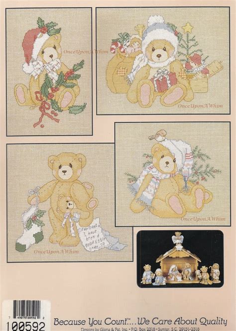 Gnomes pattern by gloria & pat. Cherished Teddies Teddy Bear Nativity, Gloria & Pat Cross ...