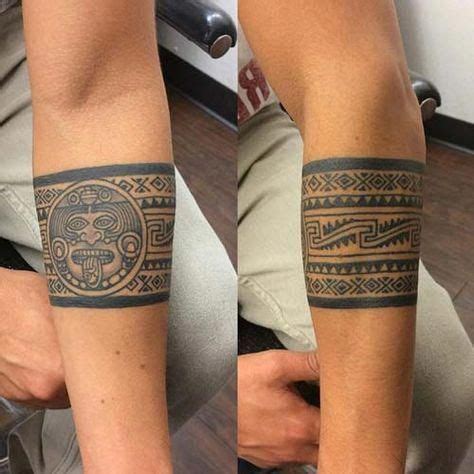 Making a tattoo is a very responsible decision in the life of those that want to have it. aztec armband tattoo aztek kol bandı dövmesi # ...