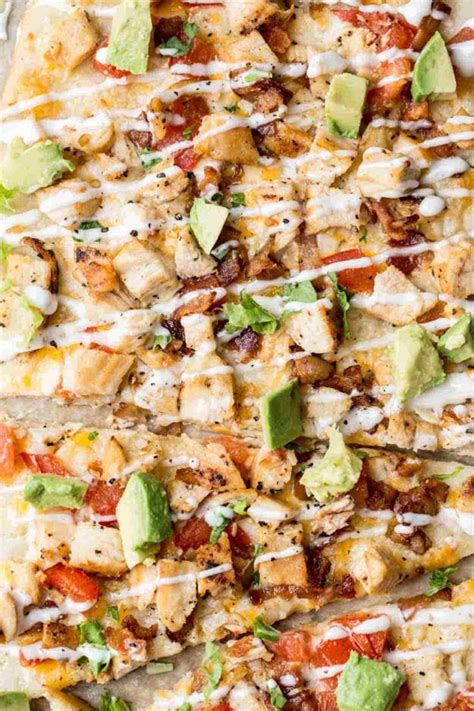 Give making the tzatziki and. Thin homemade flatbread crust topped with mixed cheeses, bacon, juicy chicken, avocado, and ...
