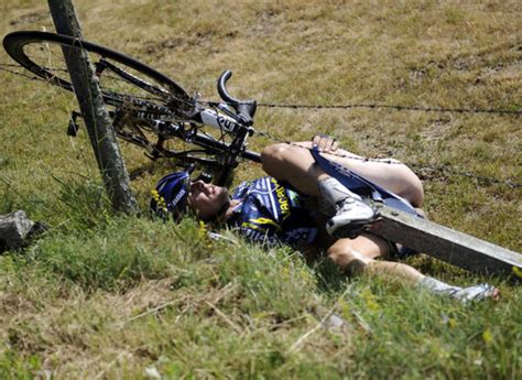 He lost 17 minutes as a result of the crash, but he. Tour de France crashes: The BLOODIEST smashes which ...