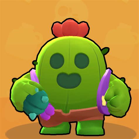 A field of cactus spines that slows down and damages enemies! Spike | Brawl Stars Conception Wiki | Fandom