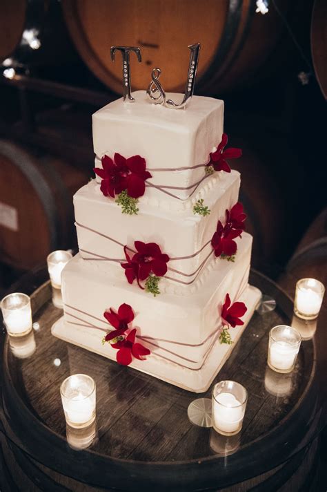 Tinsel, waverki and boxes of gifts. Ivory Wedding Cake, Red Cake Flowers