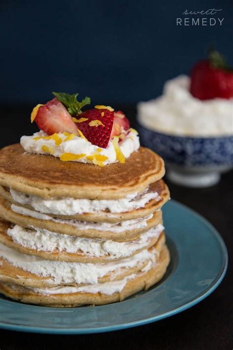 Next, whisk egg and butter into buttermilk. Strawberry Shortcake Pancakes | Recipe | Food, Sweet breakfast, Breakfast treats