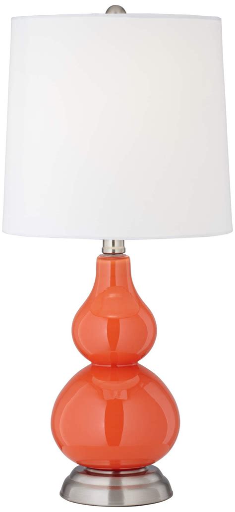 Join insider perks 10% off welcome offer Cherry Tomato Red Small Gourd Accent Table Lamp ...