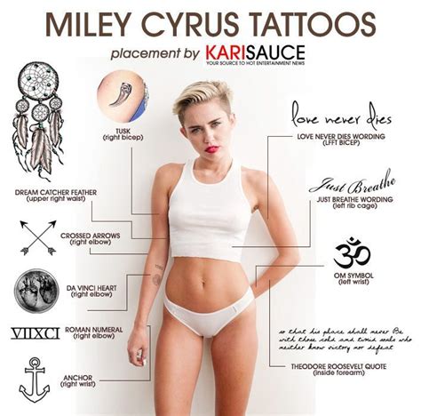 December 12, 2011 mileycyrustattoos leave a comment. Miley's tattoos | Miley tattoos, Miley cyrus body, New tattoos