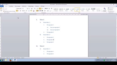 Find out how document collaboration and editing tools can help polish your word docs. Listes Plusieurs Niveaux Word 2010 - YouTube