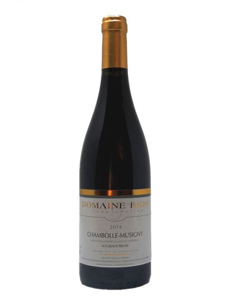 Très très belle récolte réalisée en cette rentrée 2014. CHAMBOLLE-MUSIGNY AUX BEAUX BRUNS - Mon Millésime