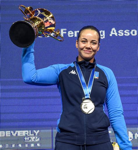 Siena, 15 aprile 1992 disciplina: Scherma: Alice Volpi campionessa del mondo