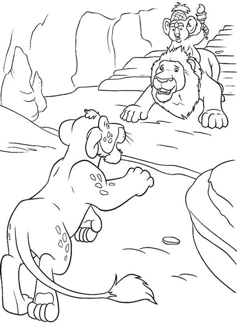 Ryan coloring page from the wild category. The Wild Nigel And Samson Finally Found Ryan Coloring ...