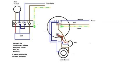 Electronic ballast has six ports, two ports out of six. Motion Sensor Wiring Diagram