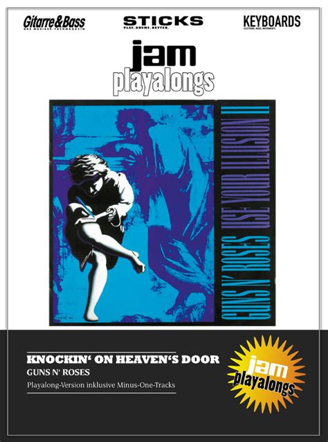 G d am7 mama, put my guns in the ground g d c i can't shoot them anymore g d am7 that cold black cloud is comin' down g d c feels like i'm knockin' on heaven's door. Knockin' On Heaven's Door - Guns N' Roses | KEYBOARDS