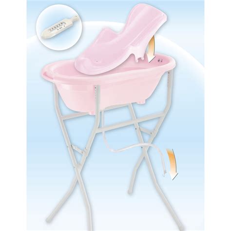 Möchten sie keine baby badewanne mit wannenaufsatz für ihr kind verwenden, ist ein badewannenständer eine gute alternative. PREMIUM Baby Badewanne SET (5-tlg.) mit Ständer Babywanne ...