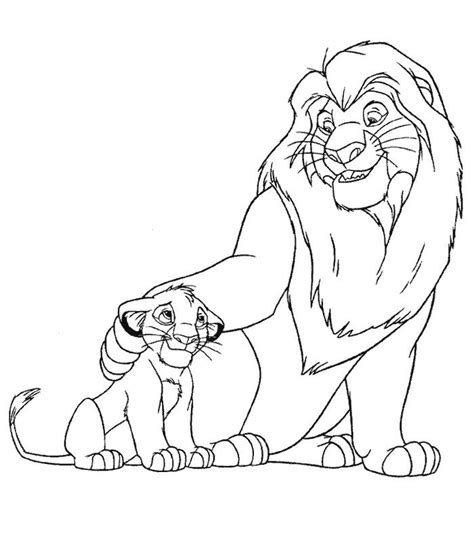 Coloriage pumba simba timon roi lion 3 . coloriage le roi lion pdf