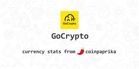 Market cap = price x circulating supply. GoCrypto (GoC) Price, Charts, Market Cap, Markets ...