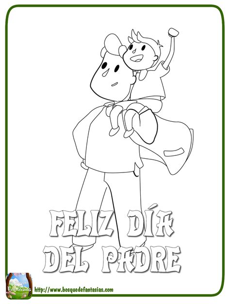 Lo que un padre dice a sus hijos no es escuchado por el mundo, pero será escuchado por la posteridad. DIBUJOS DEL DÍA DEL PADRE ® Imágenes para colorear y pintar