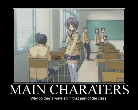 Fail answer is fail you seem like a main character of an anime to me, though. Anime cliches | Anime Amino