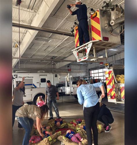 Handmade christmas cards from style at home. 6 Babies Of Firefighters Posed For The Fire Station's ...