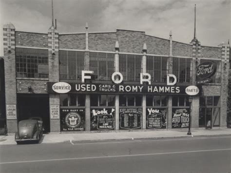 Maybe you would like to learn more about one of these? 1944 Romy Hammes Ford Dealership, South Bend, Indiana ...