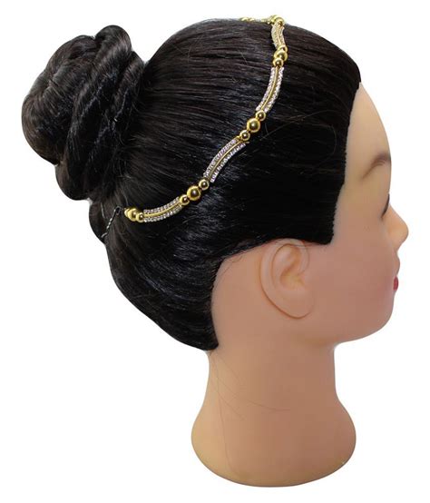 Indian fashion online malaysia in the urls. Ear Lobe & Accessories Gold Party Hair Clip: Buy Online at ...