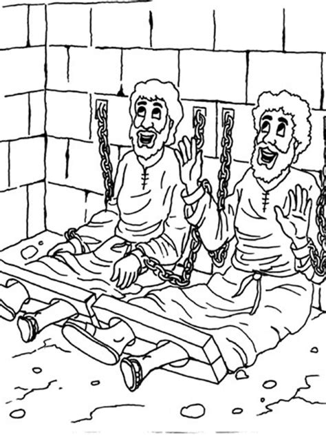 Finally, brethren, whatsoever things are true, whatsoever things are honest, whatsoever things are just, whatsoever things are pure, whatsoever things are lovely, whatsoever things are of good report; Peter In Prison Coloring Page - Coloring Home