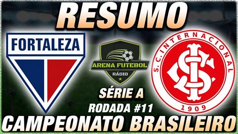 Bruno silva, rithely e nonato; Fortaleza 1 x 0 Internacional l Campeonato Brasileiro l ...