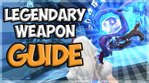 Also focus on side quests as well as main quests to earn xp. World of Kings Legendary Weapon Guide! - YouTube