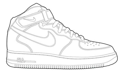 How to create a nike shoe coloring page? Free Pritable Nike Tennis Shoes Coloring Pages to Print ...