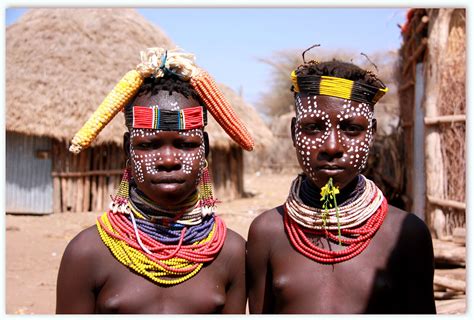 However, diana felt secure in her personal haven away from the public eye. Ethiopia, Karo girls in their village | Heleen van Duin ...