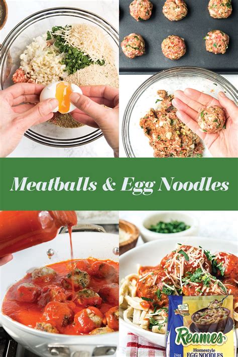 They can be made thick or thin, wide or narrow, depending on the capacity you are going to use them, or just because you prefer them one way or another. Meatballs and Egg Noodles become a mighty forkin' meal ...