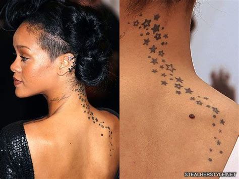 Some of the more unique rihanna tattoos image credit: Pin by BADDIE on TATT$♡ | Rihanna tattoo