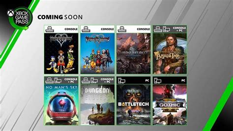 For $15 a month, anyone with an xbox or pc gets access to a vast library of video games, pulled from a variety of different publishers, which can all be downloaded for free. Kingdom Hearts, No Man's Sky and More Join Xbox Game Pass ...