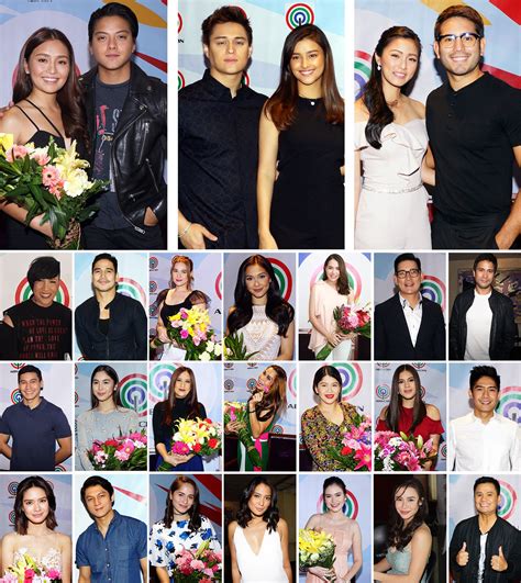 A complete list of celebrity attendees | push.com.ph: 27 Celebrities Sign Contracts with ABS-CBN | Starmometer