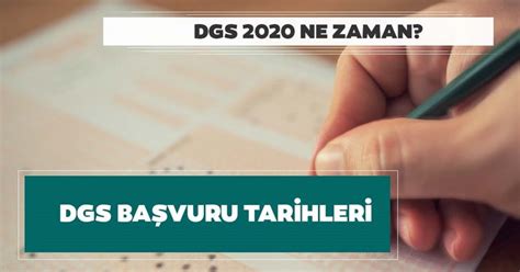 O yıl son sınıfta olup da staj dışındaki mezuniyet şartlarını yerine getirmiş olan adaylar da başvurabilir. DGS 2020 başvuruları ne zaman başlıyor? ÖSYM ile DGS ...