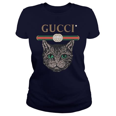 Queen bee of beverly hills gucci. Official Gucci logo with Mystic Cat shirt, hoodie, sweater ...