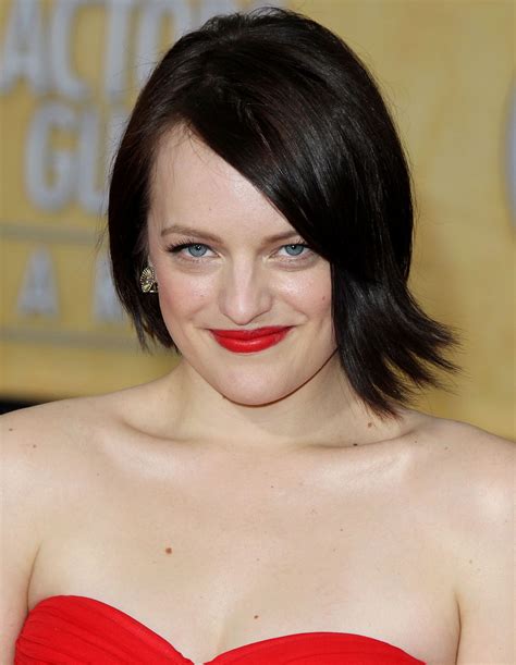 With maya hakvoort, máté kamarás, andré bauer, sigrid brandstetter. ELISABETH MOSS at 2014 SAG Awards in Los Angeles - HawtCelebs