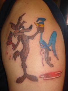 In zonatattoos, a community of tattoo artists and tattoo tattoos and tattoo flash with ribbons. Cool Road Runner Tattoo Designs : Coolz Tatttoo Ideas ...