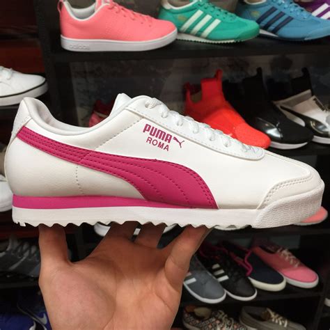 El roma regresa para la próxima generación con una parte. Tenis Puma Roma Mujer Blanco 354259-22 Look Trendy - $ 999 ...