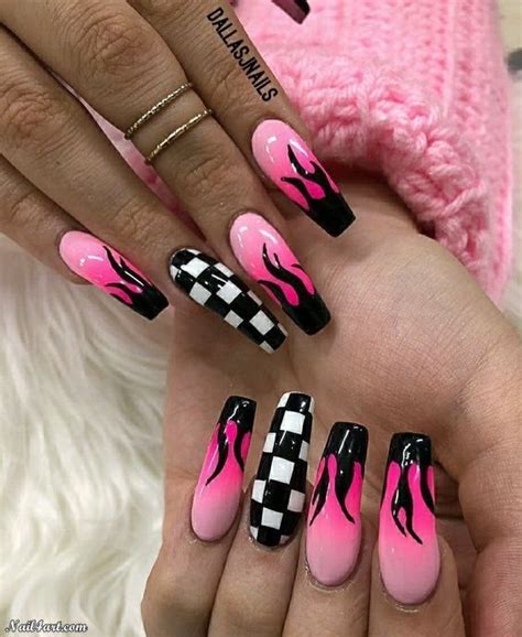 We did not find results for: Flames and checkers | Checkered nails, Fire nails, Nails