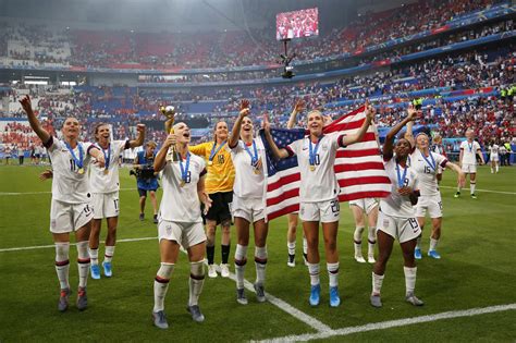 United states soccer federation, inc. The USWNT wins the World Cup, including four former UCLA Soccer members