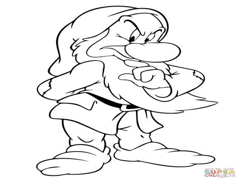 Search through 623,989 free printable colorings. Grumpy Dwarf Coloring Pages at GetColorings.com | Free ...