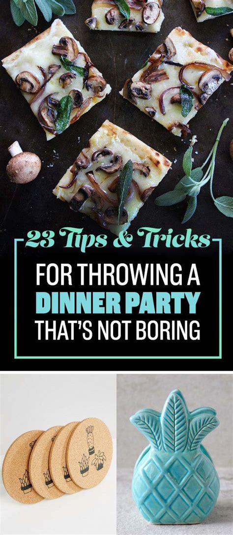 Our dinner parties are interactive with everyone getting involved in the action, including the guests! 23 Awesome Ideas For Throwing Your First Dinner Party ...
