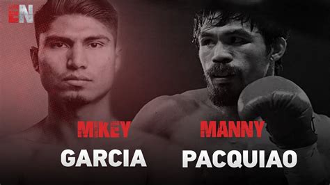 Work on building garcia vs lopez rivalry through 147 similar to pac n may add haney in there as the weaker jmm. Boxing News: Mikey Garcia vs Manny Pacquiao Likely to ...