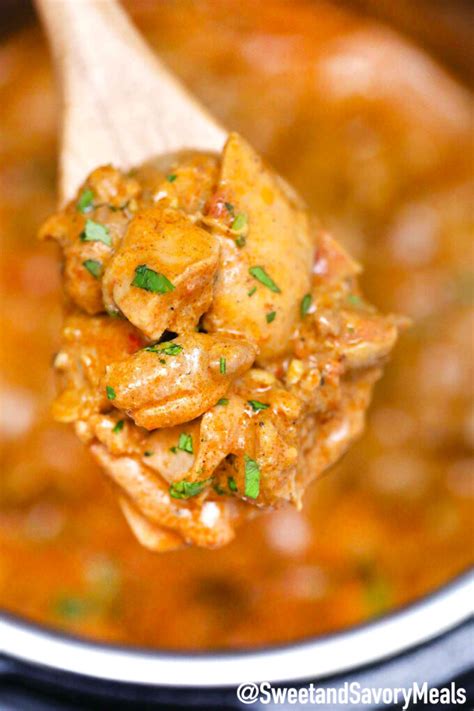 A super flavorful paleo chicken recipe made quickly! Instant Pot Chicken Tikka Masala VIDEO - Sweet and ...