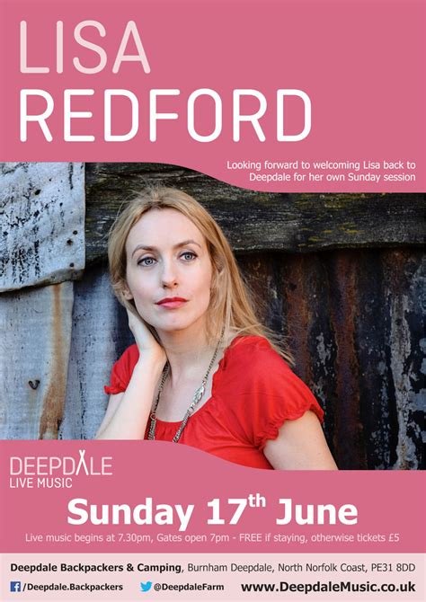 Lisa Redford - Sunday Session | 17 June 2018 | Deepdale ...