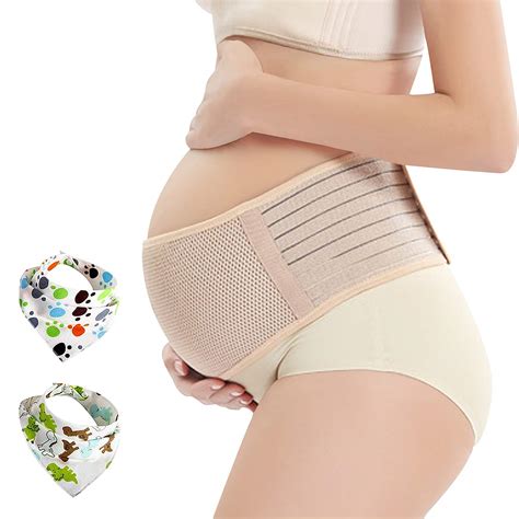 An abdominal binder is a wide compression belt made from elastic that encloses your abdomen. Pregnancy Belt, Maternity Belly Support Band, Breathable ...