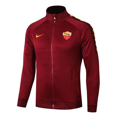 Official instagram account of #asroma linktr.ee/officialasroma. AS Roma Tracksuit Jacket 2019/2020 - Dark Red | SportsWearSpot