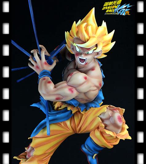 Banpresto dragon ball z kamehameha wave son goku action figure. goku statue close up | Dragon Ball Z News